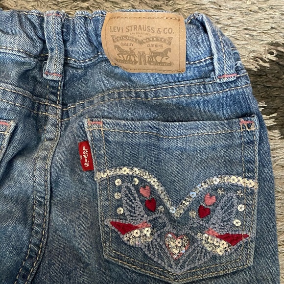 Levi’s Girls Super Skinny Jeans - Picture 2 of 4